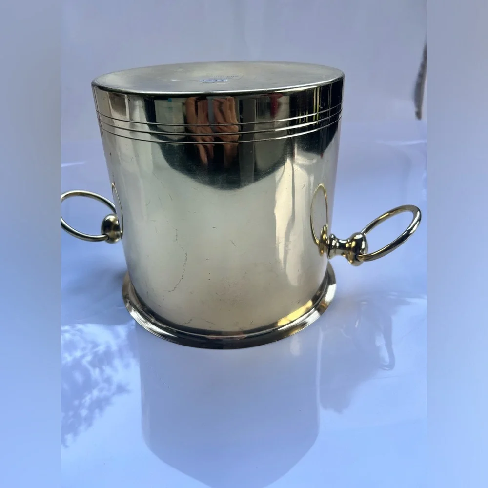 Williams Sonoma Brass wine cooler